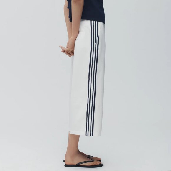 Maeve Side Stripe Gaucho Pant - Picture 2 of 5
